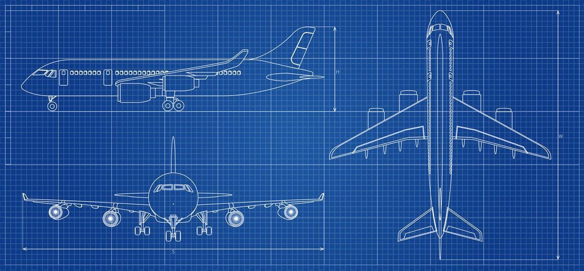 Aircraft Blue print-SkyLearner Aviation