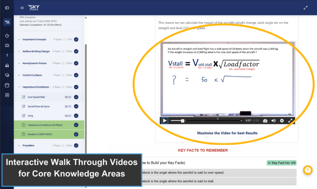 SkyLearner Interactive Walkthrough