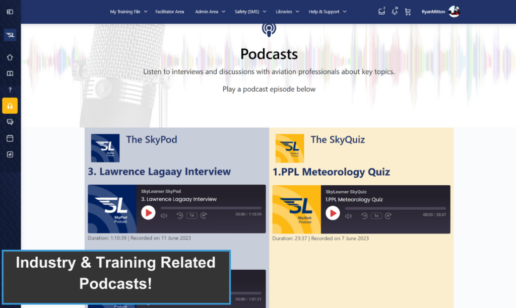 SkyLearner Podcasts